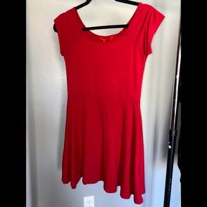 Hot kiss little red dress